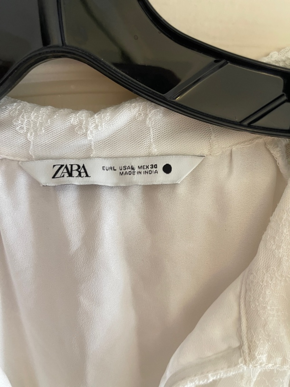 Zara lace white dress - Picture 4 of 9